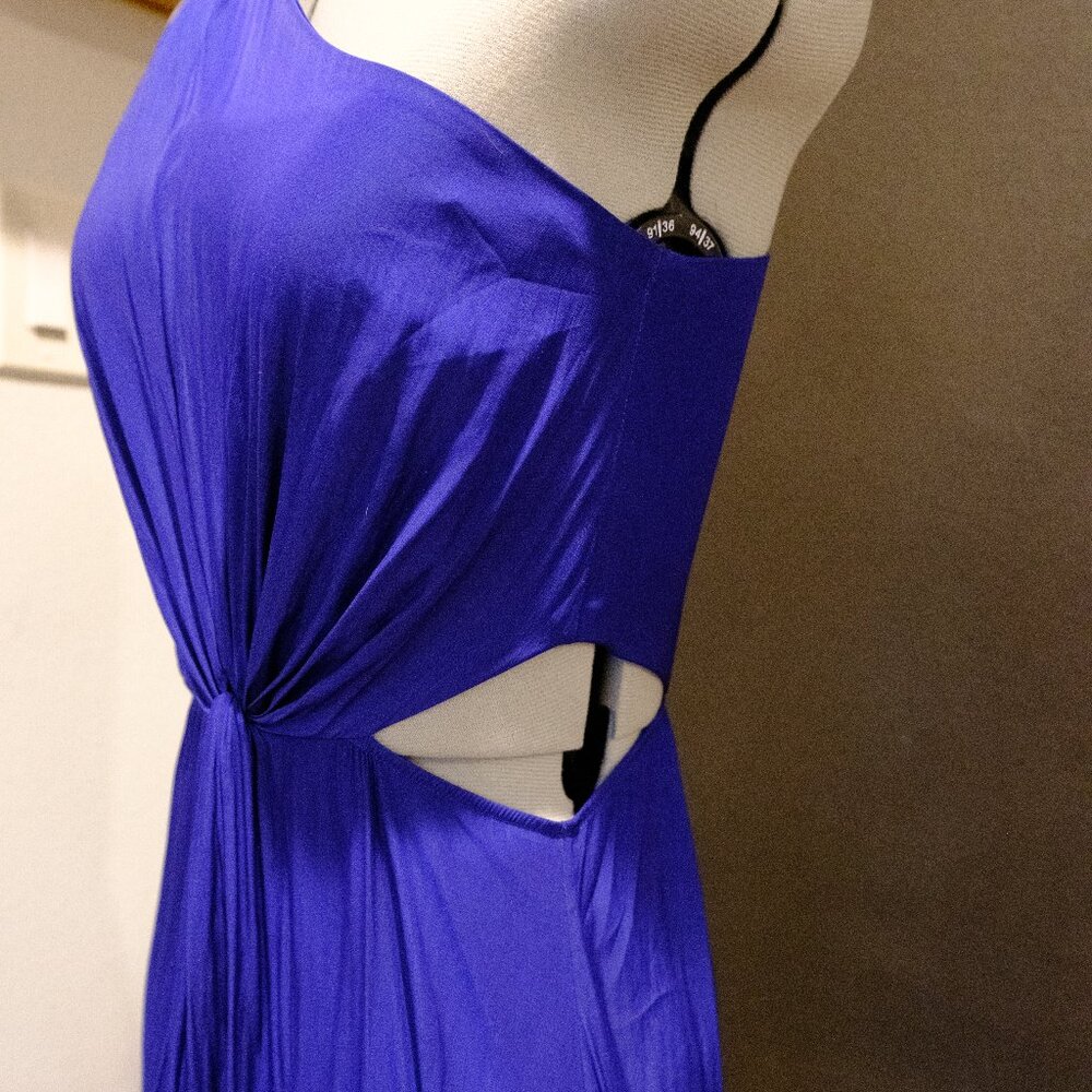 NWT Ramy Brook Lynley Dress in Royal Blue - Picture 5 of 7